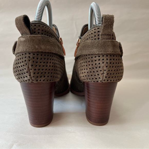 Franco Sarto Dale2 Ankle Boot Bootie sz 8.5M/ Olive Green / EUC - Picture 4 of 10